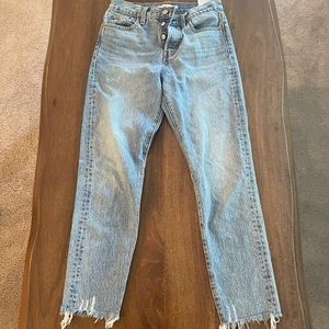 Levi wedgie jeans